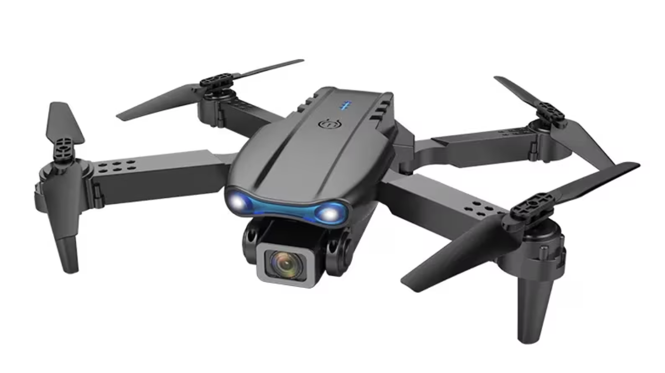 Drona cu camera E99 Pro Pliabila Telecomanda 3 moduri viteza Negru